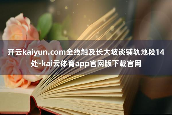 开云kaiyun.com全线触及长大坡谈铺轨地段14处-kai云体育app官网版下载官网